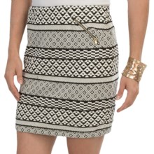 84%OFF 女性のドレスのスカート （女性用）ジャガードニットミニスカート Jacquard Knit Mini Skirt (For Women)画像